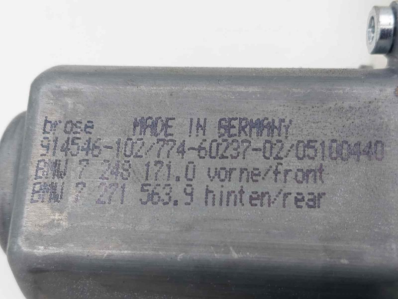 Recambio de elevalunas delantero izquierdo para bmw serie 5 lim. (f10) 535d referencia OEM IAM 7227129F18S 914546102 