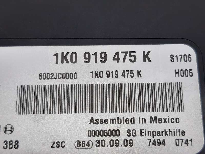 Recambio de modulo electronico para volkswagen scirocco (137) 2.0 tsi (147kw) referencia OEM IAM 1K0919475K 0263004388 