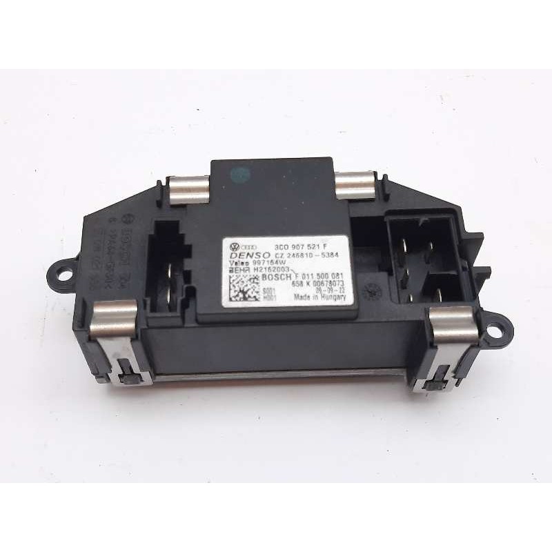 Recambio de resistencia calefaccion para volkswagen scirocco (137) 2.0 tsi (147kw) referencia OEM IAM 3C0907521F F011500081 