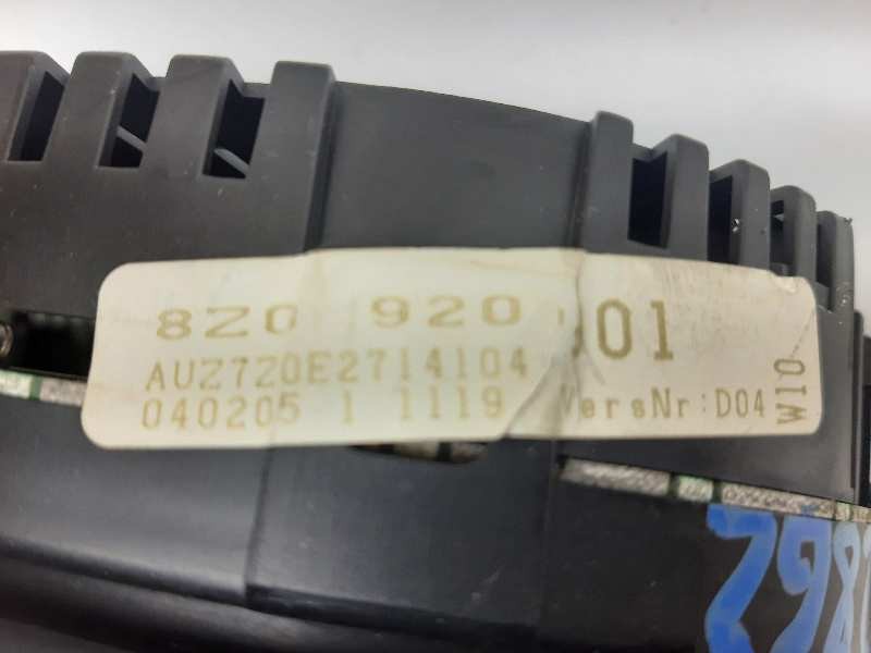 Recambio de cuadro instrumentos para audi a2 (8z) 1.4 referencia OEM IAM 8Z0920901  