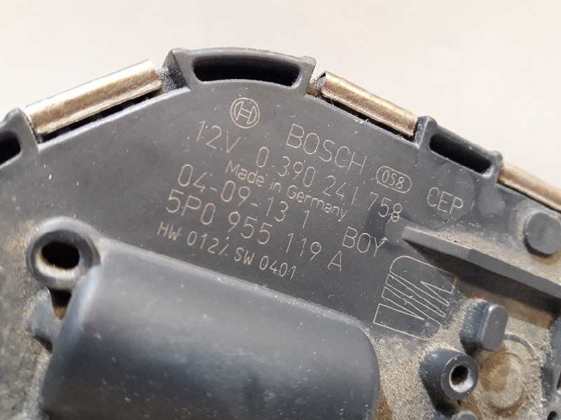 Recambio de motor limpia delantero para seat toledo (5p2) select referencia OEM IAM 5P0955119A BOSCH 0390241758