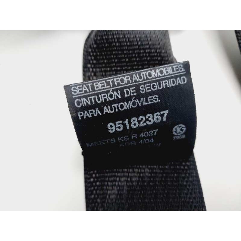 Recambio de cinturon seguridad trasero izquierdo para chevrolet captiva 2.2 vcdi lt 2wd referencia OEM IAM 95416745 95182367 
