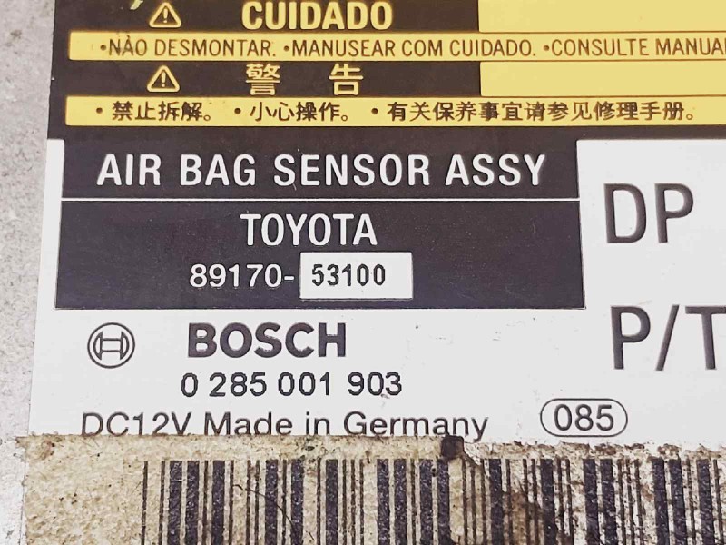 Recambio de centralita airbag para lexus is200 (ds2/is2) 220d referencia OEM IAM 8917053100 0285001903 