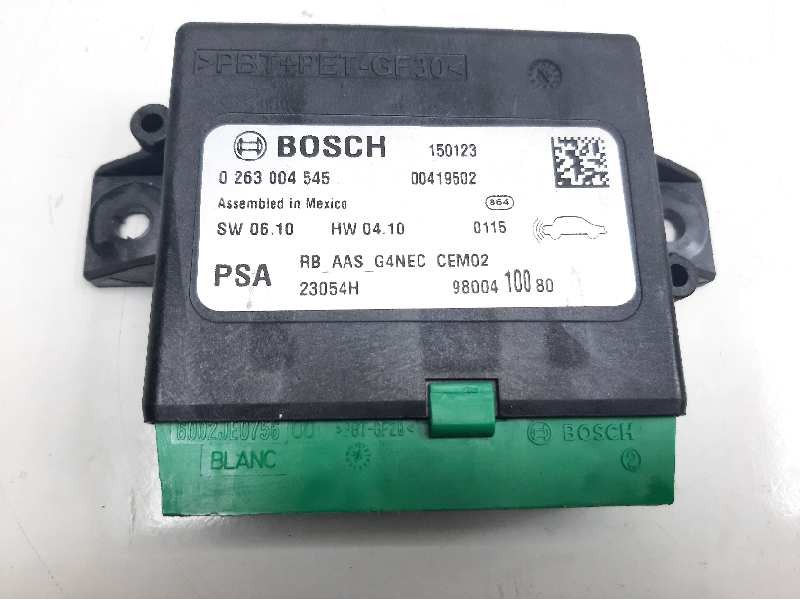 Recambio de modulo electronico para citroen c4 lim. live edition referencia OEM IAM 9800410080  