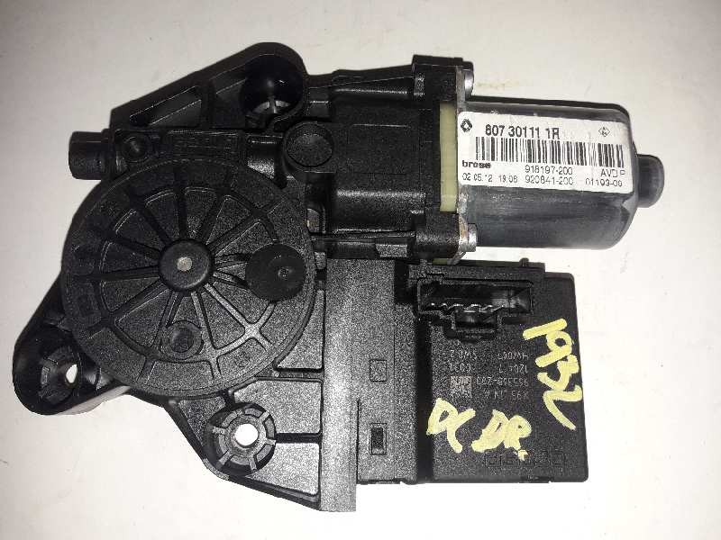 Recambio de motor elevalunas delantero derecho para renault fluence dynamique referencia OEM IAM 807301111R 918197200 965368200