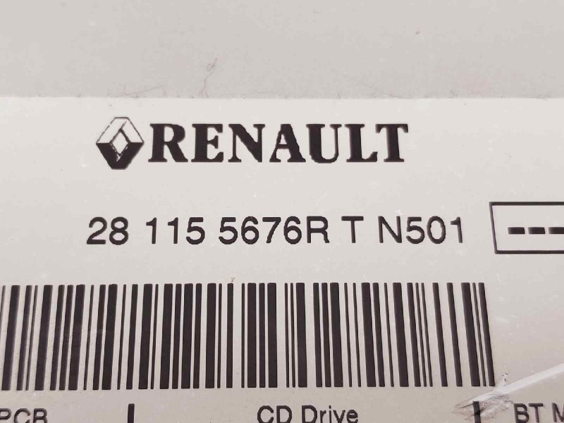 Recambio de sistema audio / cd para renault laguna coupe monaco gp referencia OEM IAM 281155676R 7649165391 