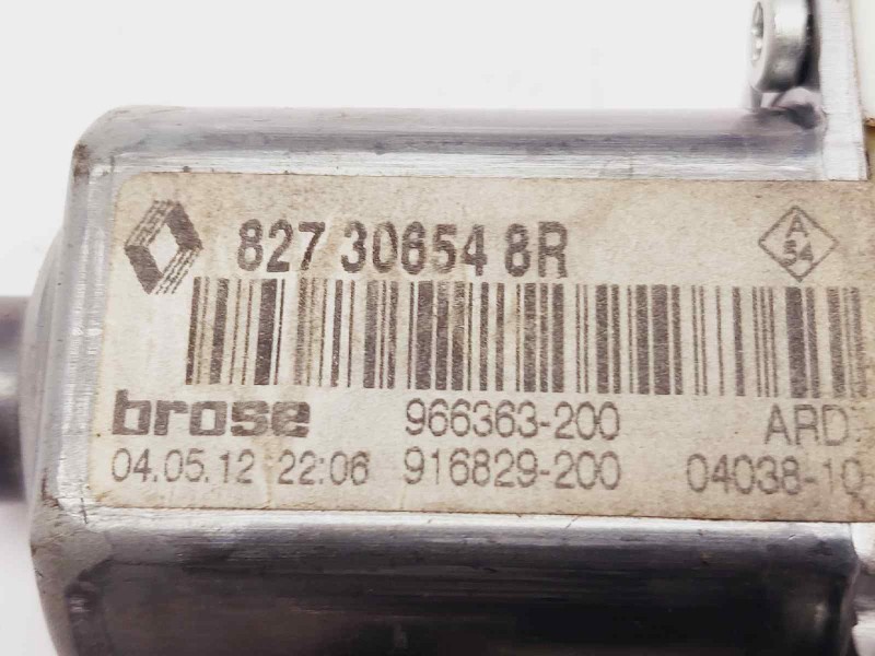 Recambio de motor elevalunas trasero derecho para renault fluence dynamique referencia OEM IAM 827306548R 966363200 916829200