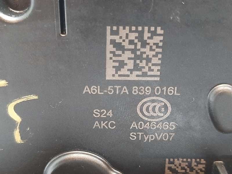 Recambio de cerradura puerta trasera derecha para skoda karoq (nu) sportline 4x4 referencia OEM IAM A6L5TA839016L  