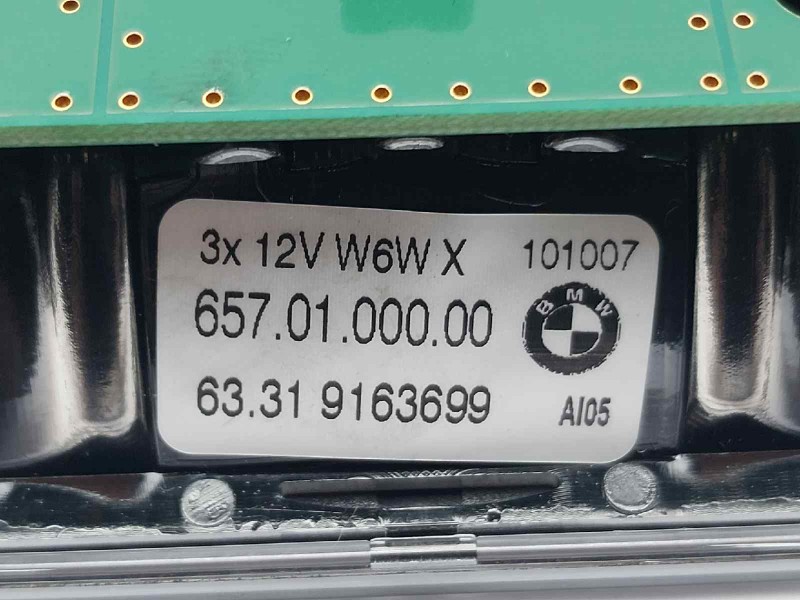 Recambio de luz interior para bmw serie 5 lim. (f10) 535d referencia OEM IAM 6570100000 63319163699 