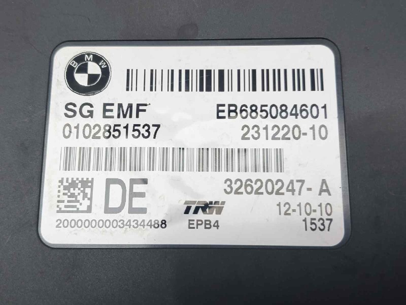 Recambio de modulo electronico para bmw serie 5 lim. (f10) 535d referencia OEM IAM EB685084601  