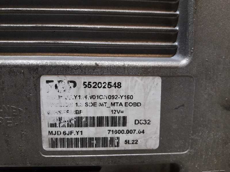 Recambio de centralita motor uce para lancia ypsilon (101) 1.2 16v cat referencia OEM IAM 55202548 7160000704 MAGNETI MARELLI