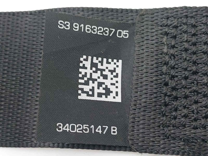 Recambio de cinturon seguridad trasero izquierdo para bmw serie 5 lim. (f10) 535d referencia OEM IAM 33061254B  