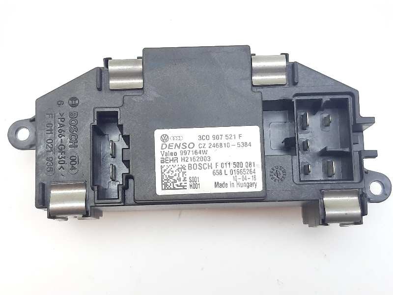 Recambio de resistencia calefaccion para volkswagen scirocco (137) 1.4 tsi (118kw) referencia OEM IAM 3C0907521F  