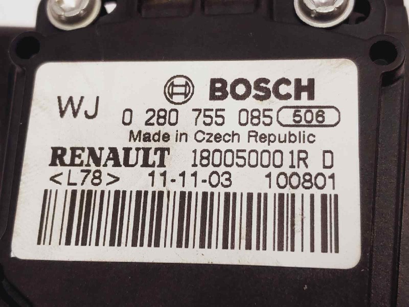 Recambio de potenciometro pedal para renault laguna coupe monaco gp referencia OEM IAM 180050001R  