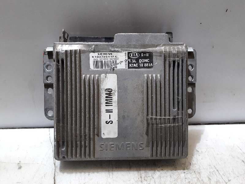 Recambio de centralita motor uce para kia sephia 1.5 cat referencia OEM IAM K2AC18881A K103735112C SIEMENS