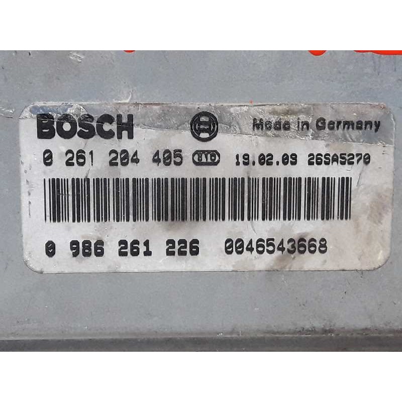 Recambio de centralita motor uce para fiat brava (182) 1.2 16v cat referencia OEM IAM 0046543668 0986261226 0261204405