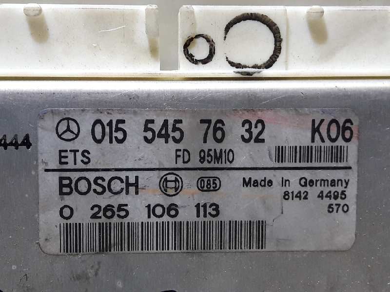 Recambio de centralita check control para mercedes clase e (w210) berlina referencia OEM IAM 0155457632 0265106113 BOSCH