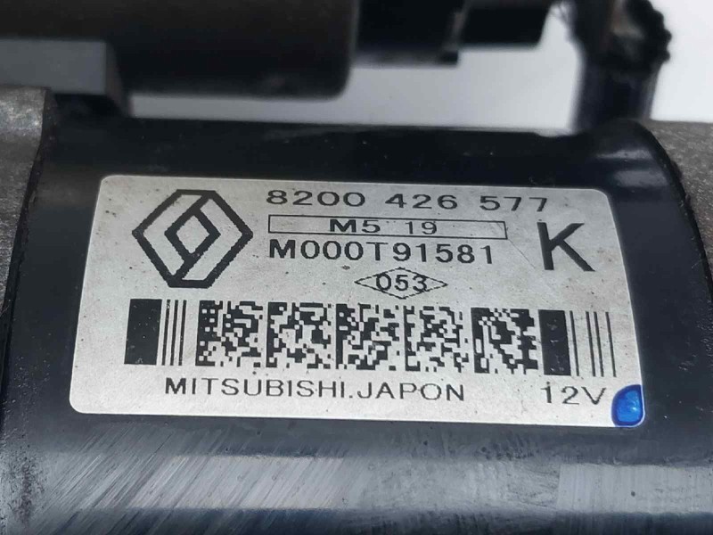 Recambio de motor arranque para renault kangoo (f/kc0) alize referencia OEM IAM 8200426577 M000T91581 