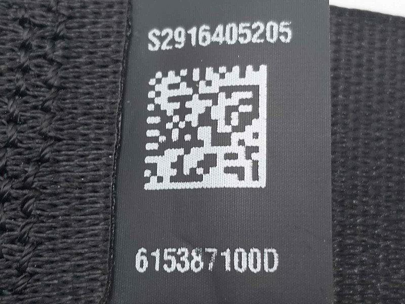 Recambio de cinturon seguridad delantero derecho para bmw serie 5 lim. (f10) 535d referencia OEM IAM 610126200B  