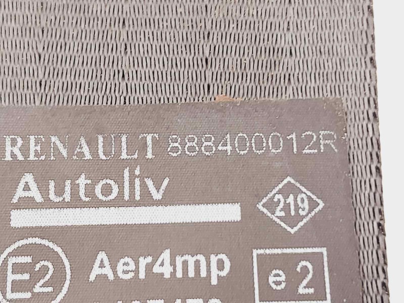 Recambio de cinturon seguridad trasero izquierdo para renault laguna coupe monaco gp referencia OEM IAM 888400012R  
