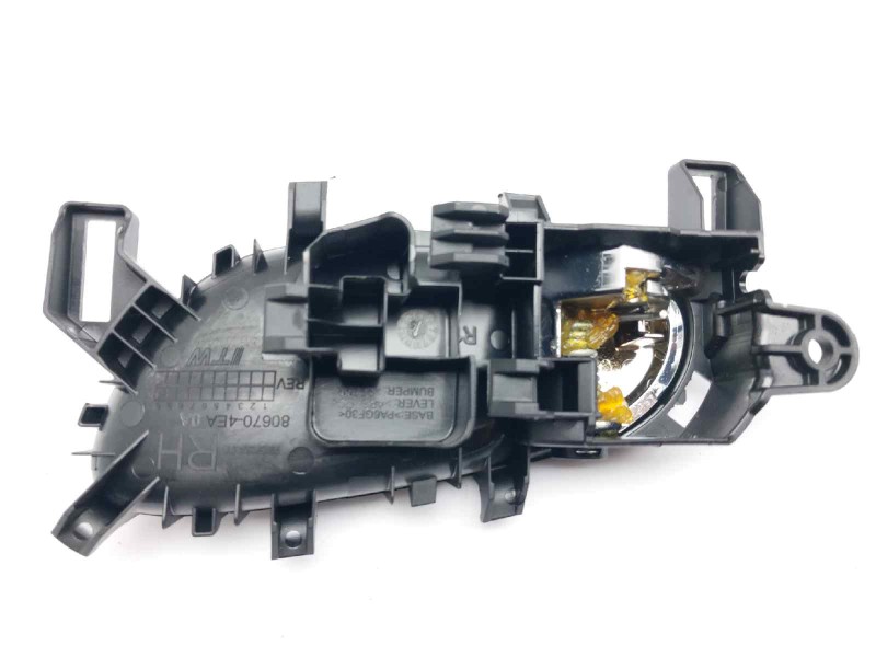 Recambio de maneta interior delantera derecha para nissan qashqai (j11) black edition referencia OEM IAM 806704EA0A  