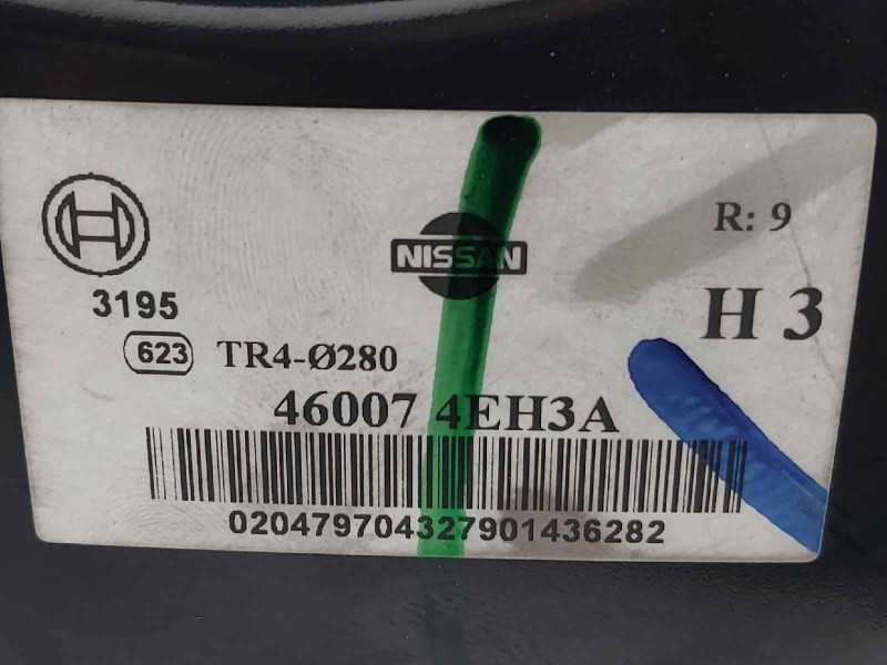 Recambio de servofreno para nissan qashqai (j11) black edition referencia OEM IAM 460074EH3A 0265005329 