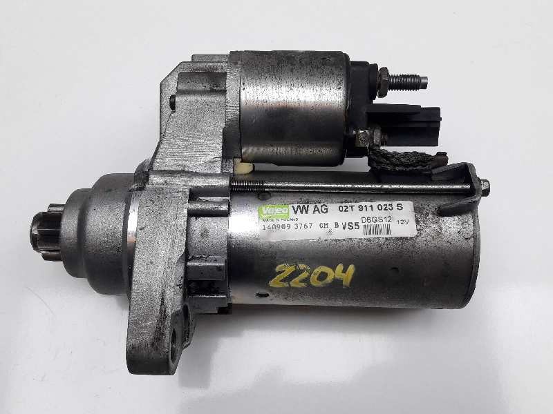 Recambio de motor arranque para seat ibiza (6j5) reference referencia OEM IAM 02T911023S D6GS12 
