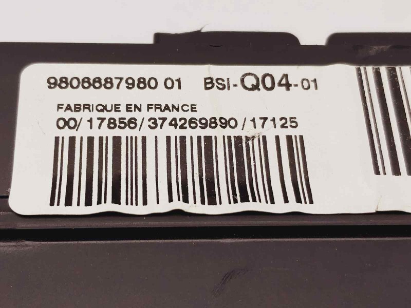 Recambio de caja reles / fusibles para peugeot 508 sw active referencia OEM IAM 980668798001  