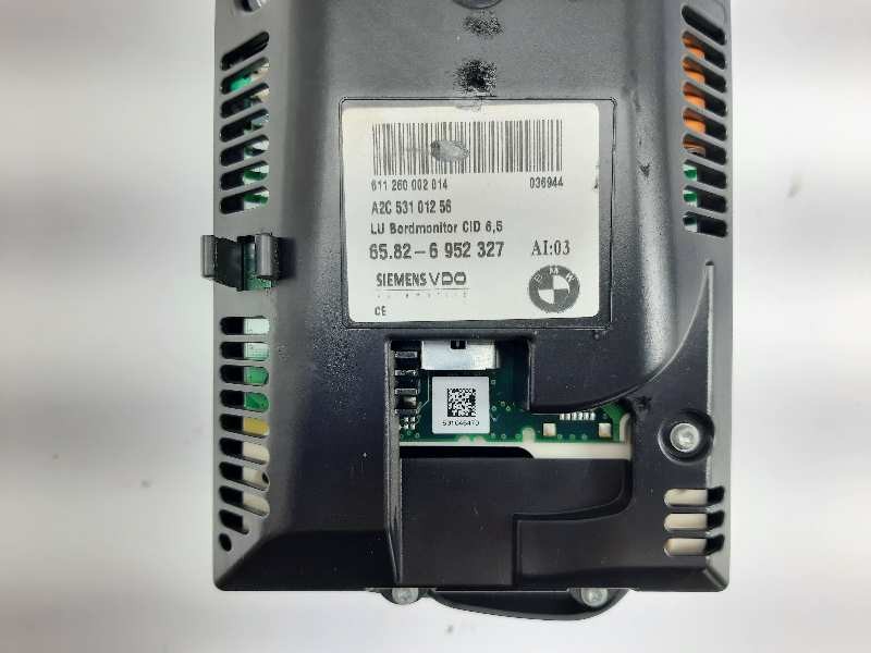 Recambio de pantalla multifuncion para bmw serie 5 berlina (e60) 525d referencia OEM IAM 65826952327  