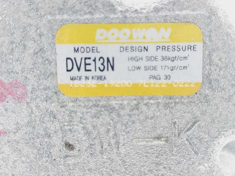 Recambio de compresor aire acondicionado para hyundai kona essence 2wd referencia OEM IAM 1B23E19200 7L1220222 