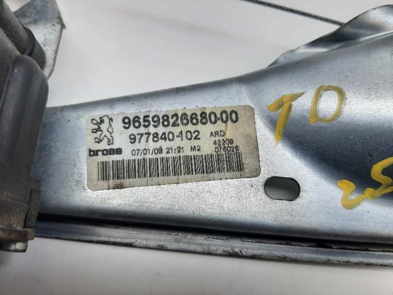 Recambio de elevalunas trasero derecho para peugeot 308 premium referencia OEM IAM 9659826680 0130822370 