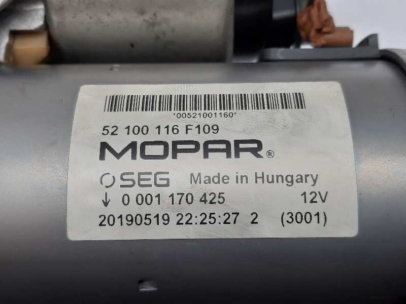Recambio de motor arranque para fiat 500 (312) 1.2 referencia OEM IAM 52100116F109  