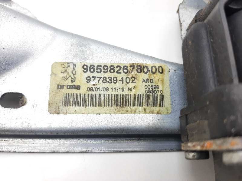 Recambio de elevalunas trasero izquierdo para peugeot 308 premium referencia OEM IAM 9659826780  