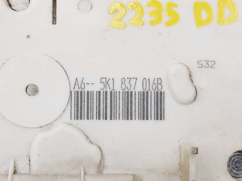 Recambio de cerradura puerta delantera derecha para skoda yeti active referencia OEM IAM 5K1837016B  