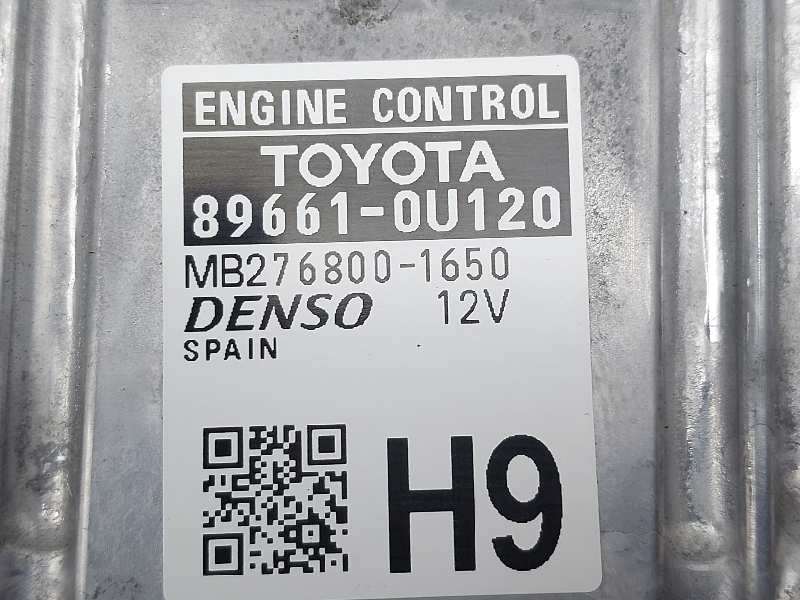 Recambio de centralita motor uce para toyota yaris hybrid referencia OEM IAM 896610U120 MB2768001650 