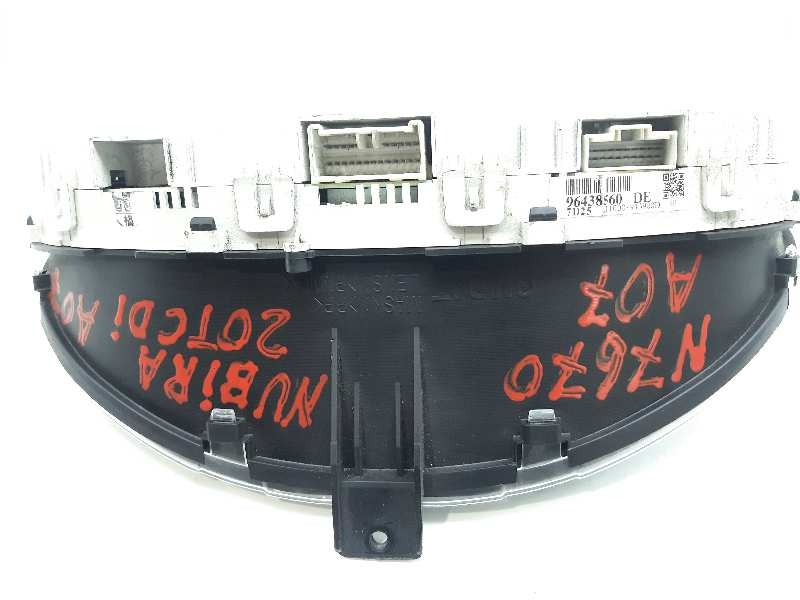 Recambio de cuadro instrumentos para chevrolet nubira berlina 2.0 diesel cat referencia OEM IAM 96438560DE  