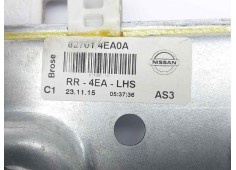 Recambio de elevalunas trasero izquierdo para nissan qashqai (j11) black edition referencia OEM IAM 827014EA0A C17690100  2