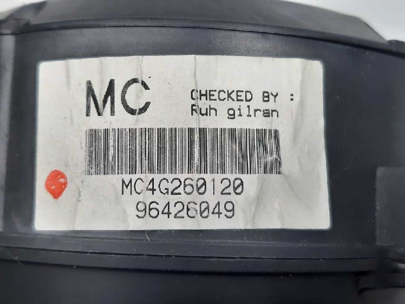 Recambio de cuadro instrumentos para chevrolet kalos 1.2 se referencia OEM IAM 96426049  