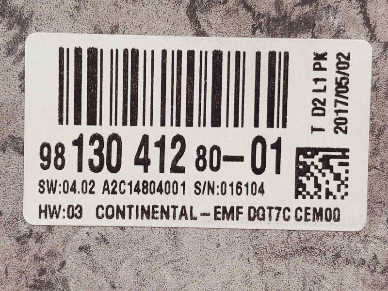 Recambio de pantalla multifuncion para peugeot 508 sw active referencia OEM IAM 9813041280  