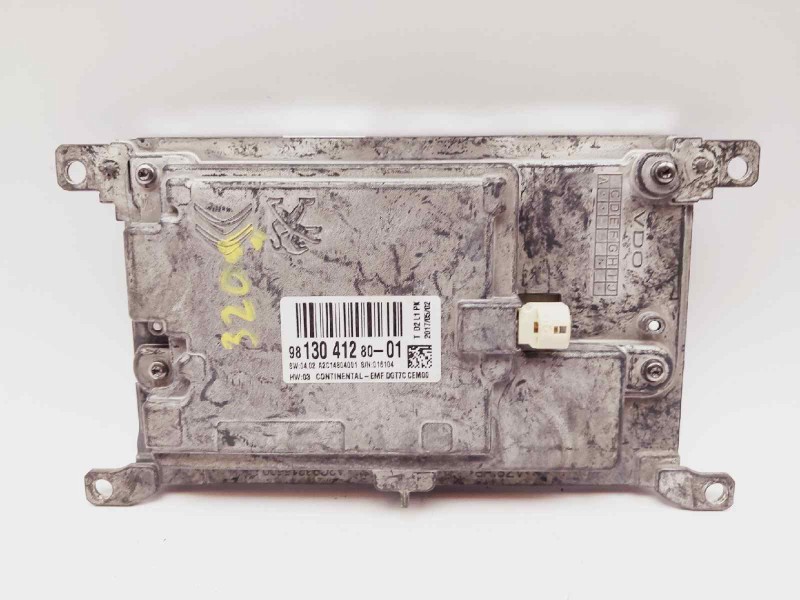 Recambio de pantalla multifuncion para peugeot 508 sw active referencia OEM IAM 9813041280  