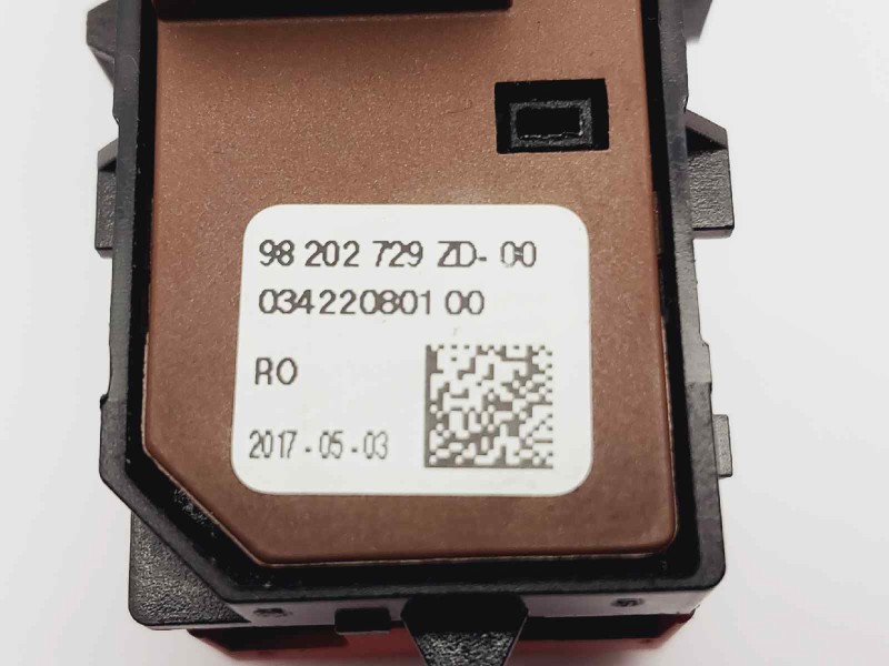 Recambio de interruptor para peugeot 508 sw active referencia OEM IAM 98202729ZD  