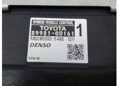 Recambio de modulo electronico para toyota yaris hybrid referencia OEM IAM 899810D161 MB2850005480  2