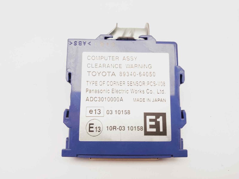 Recambio de modulo electronico para toyota verso active referencia OEM IAM 8934064050  