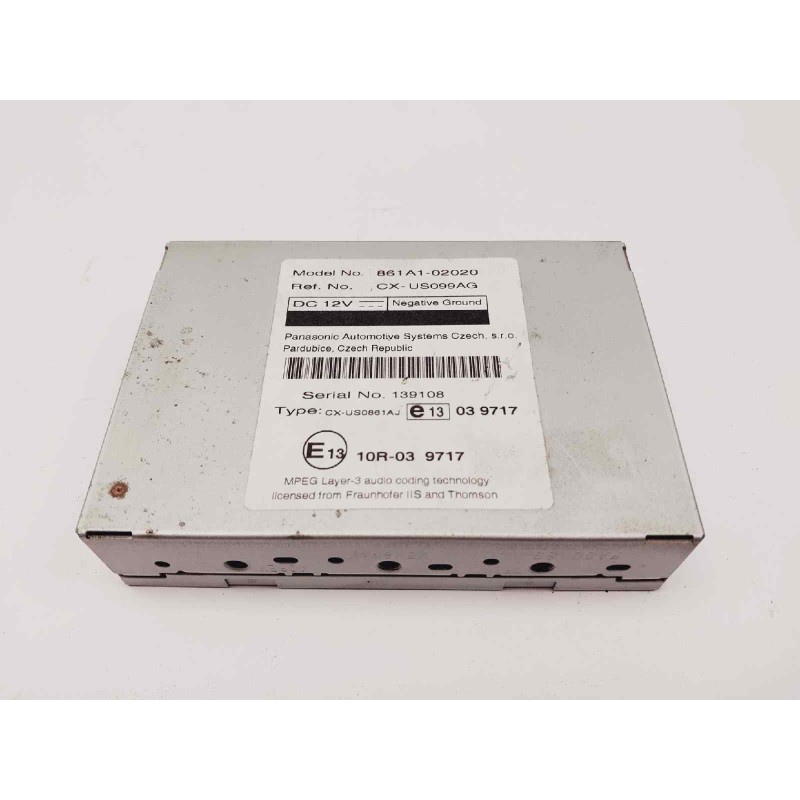 Recambio de modulo electronico para toyota verso active referencia OEM IAM 861A102020 CXUS099AG 