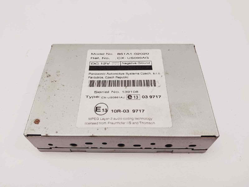 Recambio de modulo electronico para toyota verso active referencia OEM IAM 861A102020 CXUS099AG 