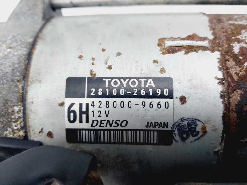 Recambio de motor arranque para toyota rav 4 active referencia OEM IAM 2810026190 4280009660 