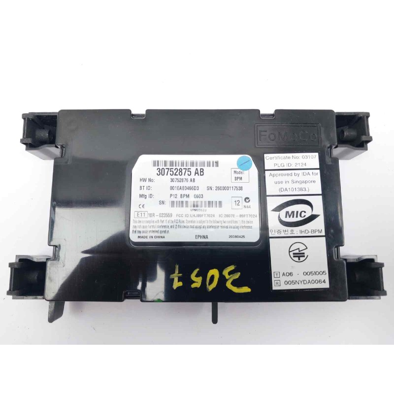 Recambio de modulo electronico para volvo v50 familiar 2.0 d momentum referencia OEM IAM 30752875AB 30752876AB 