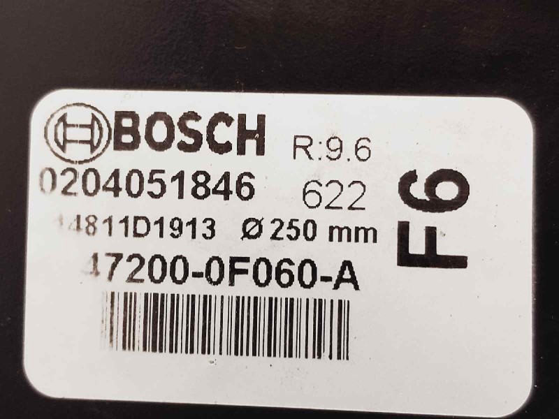 Recambio de servofreno para toyota verso active referencia OEM IAM 472000F060A 0204051846 