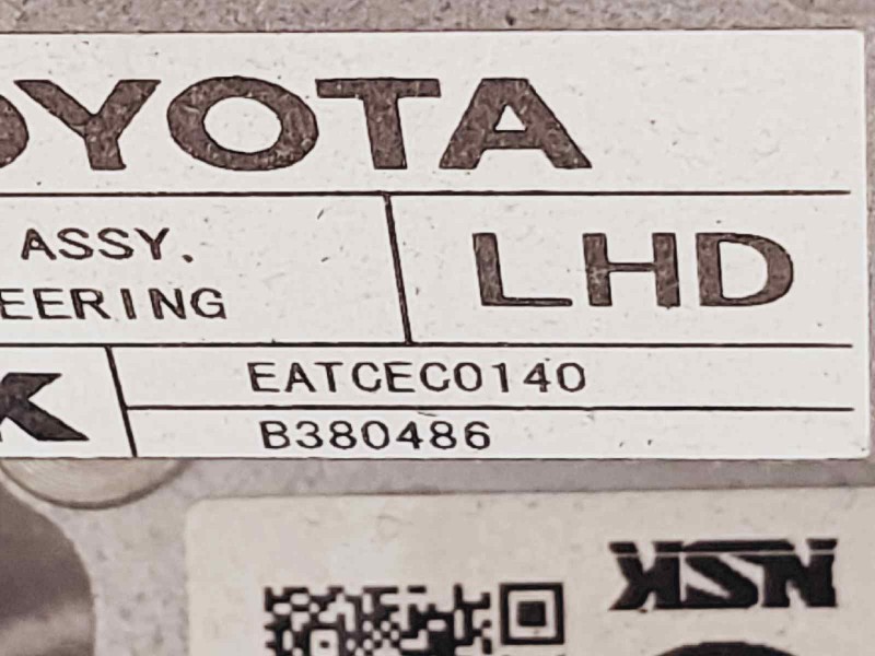 Recambio de columna direccion para toyota verso active referencia OEM IAM 452500F120  