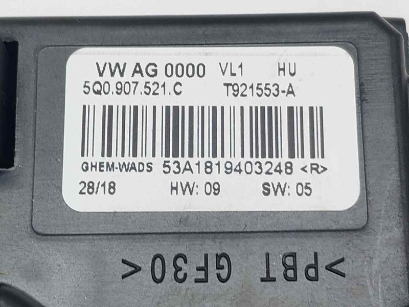 Recambio de resistencia calefaccion para seat leon (5f1) style visio referencia OEM IAM 5Q0907521C  